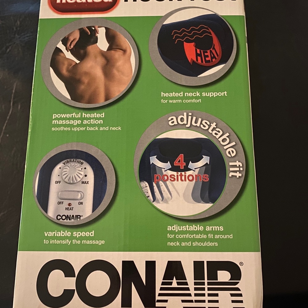 Brand New, Conair, Massaging Neck Rest - Picture 3 of 5